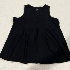 Old Navy Maternity EveryWear Sleeveless Peplum-Hem Top